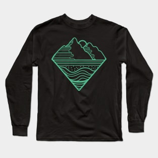 mountain view 3 Long Sleeve T-Shirt